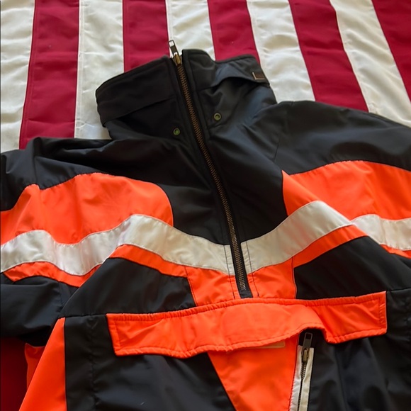 Vintage neon color block jacket - Picture 13 of 17